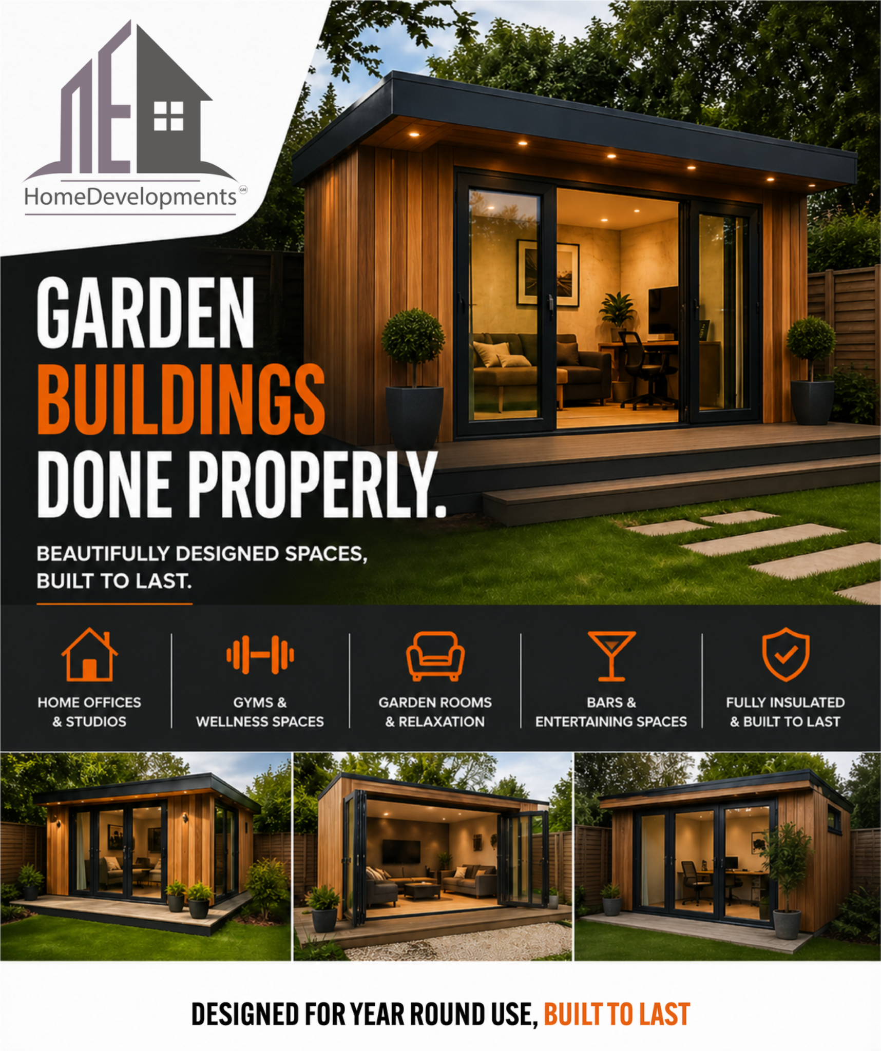 Garden buildings done properly
